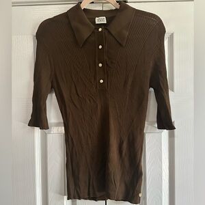 Scotch & Soda Amsterdam’s‎ dark green top